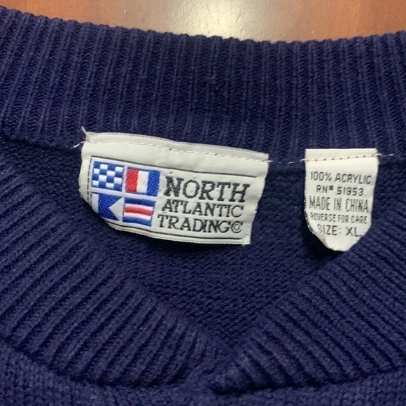 NORTH Atlantic Trading Company size XL Captain sweater - Picture 5 of 5